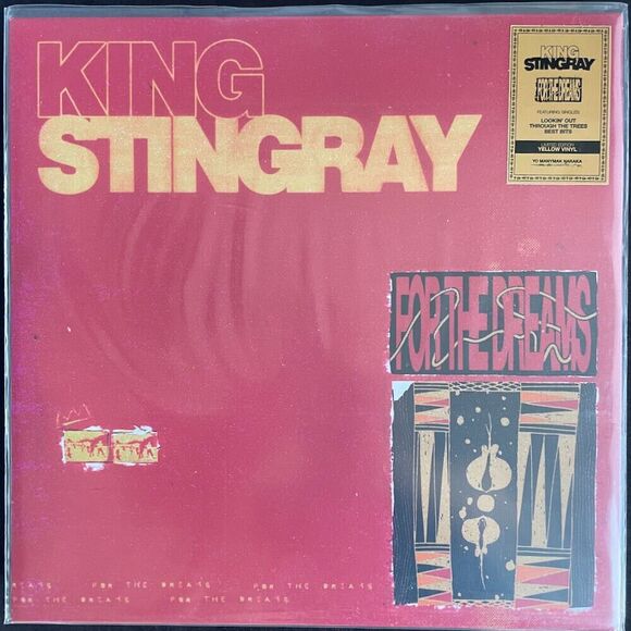 King Stingray – For The Dreams – Limited Yellow Vinyl, LP, Cooking Vinyl, 2024 - Picture 1 of 3